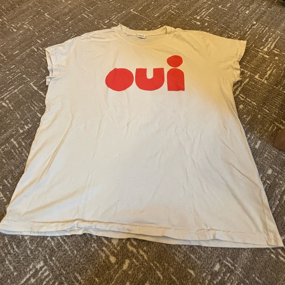 Clare V.  Classic tee.